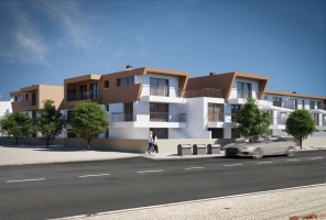 Fotografia 1 de Apartamento T2 em condomínio de arquitectura moderna e diferenciada, em Cabanas de Tavira