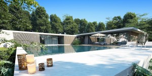 Fotografia 1 de Moradia V5, em construção com piscina, Constância