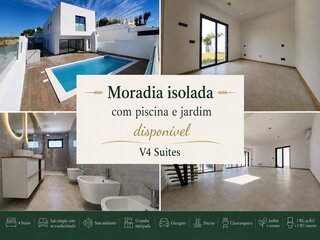 Fotografia 1 de Moradia Isolada - T4 com piscina e garagem, aceita permuta
