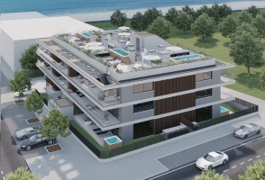 Fotografia 1 de T4 com  excelentes  varandas, terraço e piscina privada c/ vista de mar