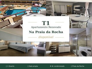 Fotografia 1 de T1 renovado na Praia da Rocha